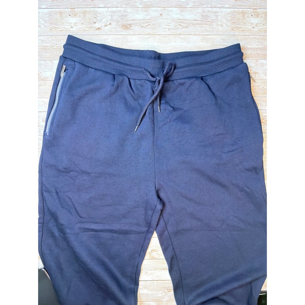 Blue Ice Premium Navy Blue Jogger Sweatpants Women 2XL NWT Zipper Pockets